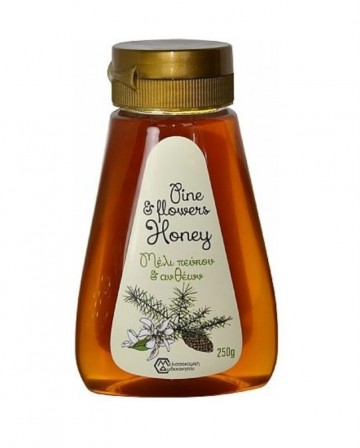 Knijpfles dennenhoning 250 gr