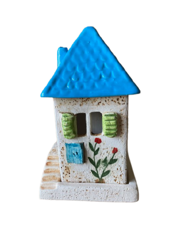 Waxinelichthouder huis