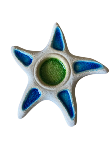 Waxinelichthouder zeester